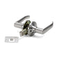 Folkamp RV door lockset, Lever, Satin Nickel, Passage (1226-SN)