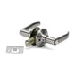 Folkamp RV door lockset, Lever, Satin Nickel, Privacy (1336-SN)