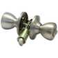 Folkamp RV door lockset, Tulip Knob, Satin Nickel, Privacy (1330-SNS)